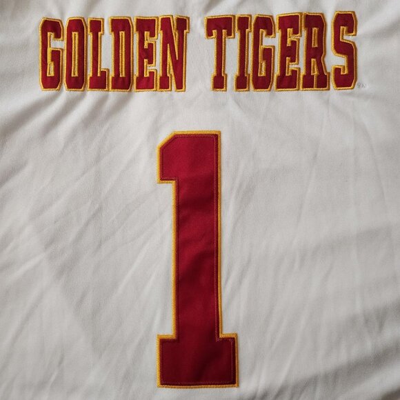 Tuskegee University Golden Tigers Colosseum Football Jersey Size 3XL White NWT - Picture 3 of 8